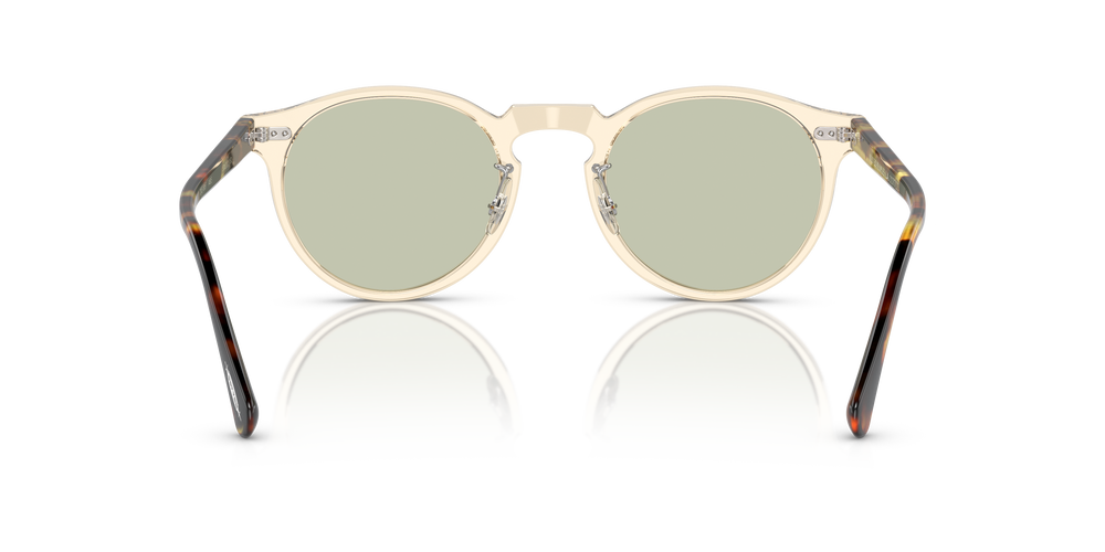 Oliver Peoples Gregory Peck-F mit Gelbbraun Gestell | Oliver