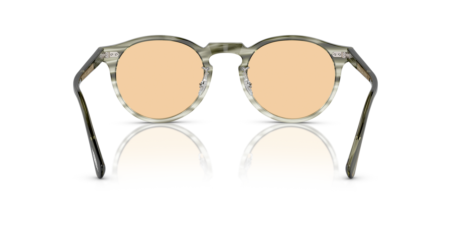Oliver Peoples Gregory Peck-F with Washed Jade frame - Image Nosepads