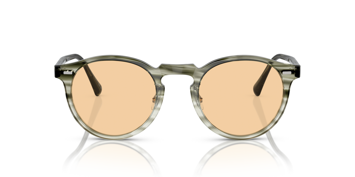 Oliver Peoples Gregory Peck-F con montatura Verde giada delave - Immagine Materiale