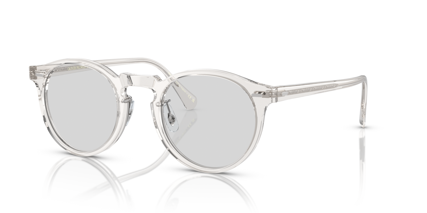 Oliver Peoples Gregory Peck-F con montatura Gravel - Immagine Placchette