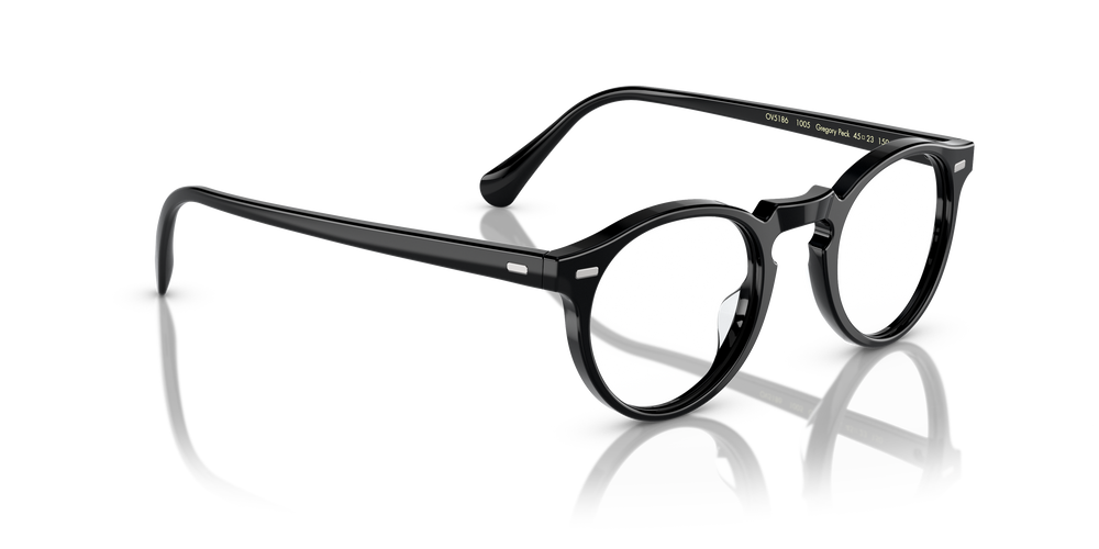 Oliver Peoples Gregory Peck mit Schwarz Gestell - Bild 3