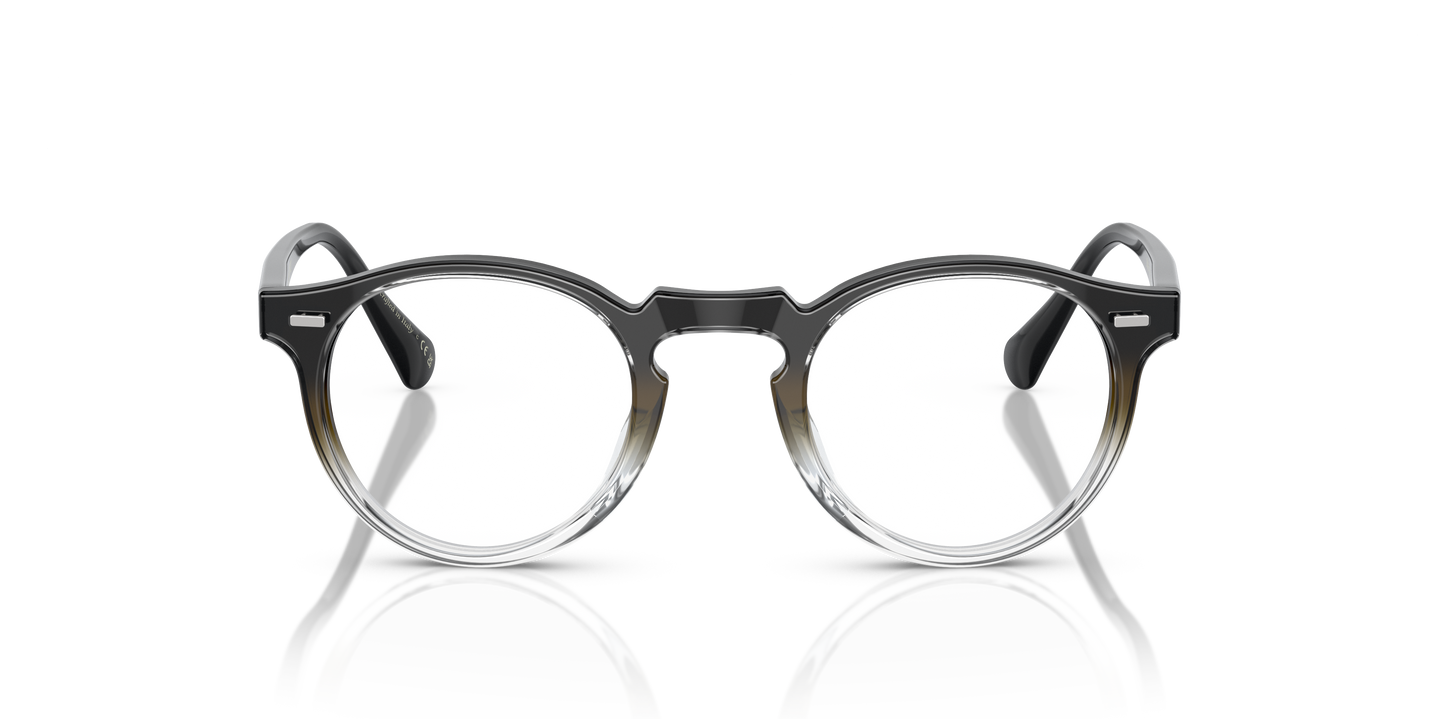 Oliver Peoples Gregory Peck with Dark Military/Crystal Gradient