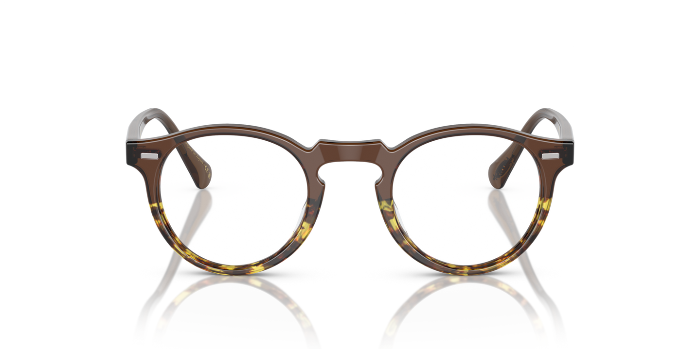 Oliver Peoples Gregory Peck with Espresso/382 Gradient frame - Image Material 