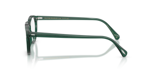 Oliver Peoples Gregory Peck mit Translucent Dark Teal Gestell - Das Bild 4