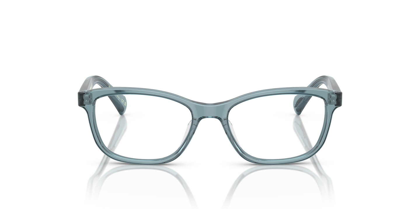 Oliver Peoples Follies with Washed Teal frame - Image Material