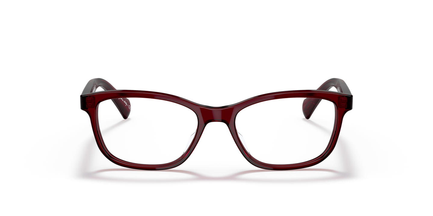 Oliver Peoples Follies avec monture Lie de vin intense - Image Matériau