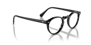 Oliver Peoples Gregory Peck Sun con montatura Nero e lenti  Blu - immagine 3