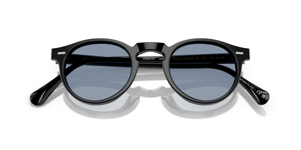 Oliver Peoples Gregory Peck Sun with Black frame and Blue lenses - image 6