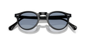 Oliver Peoples Gregory Peck Sun with Black frame and Blue lenses - image 6