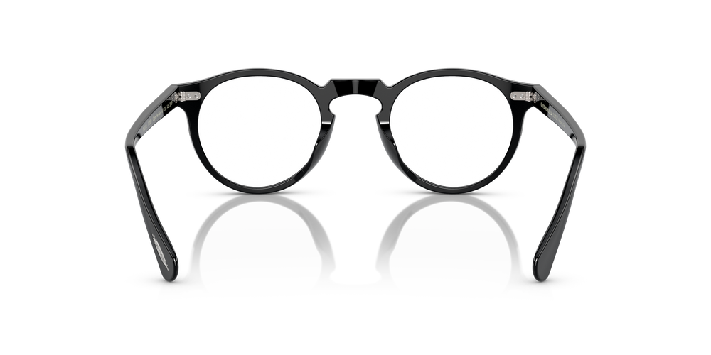 Oliver Peoples Gregory Peck Sun with Black frame and Blue lenses - Image 5