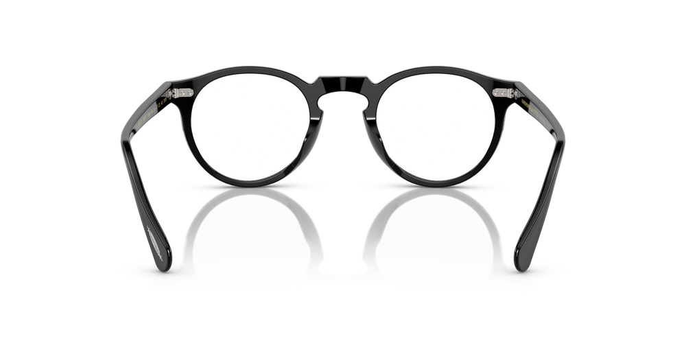 Oliver Peoples Gregory Peck Sun con montatura Nero e lenti  Blu - immagine 5