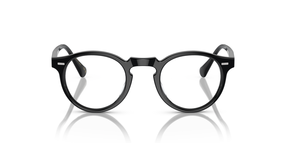 Oliver Peoples Gregory Peck Sun con montatura Nero e lenti  Blu - immagine 2