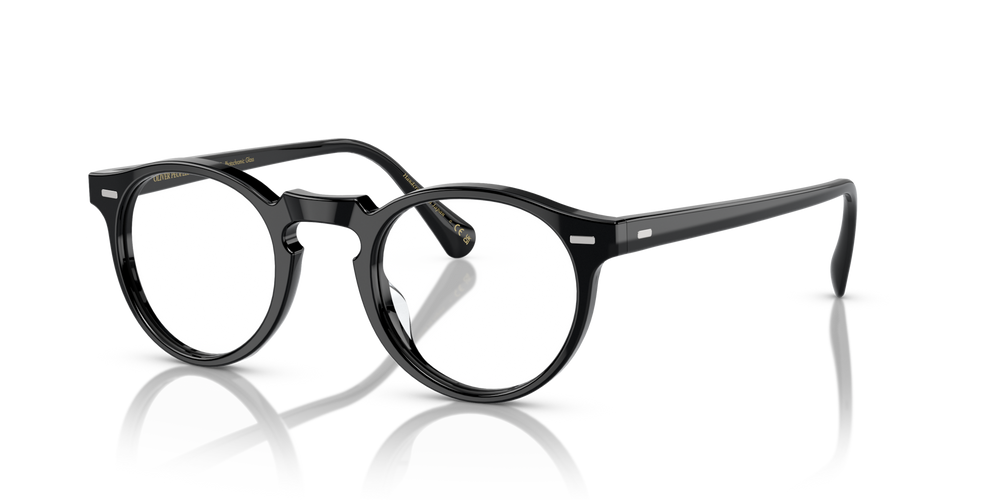 Oliver Peoples Gregory Peck Sun with Black frame and Blue lenses - image 1
