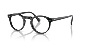 Oliver Peoples Gregory Peck Sun with Black frame and Blue lenses - image 1