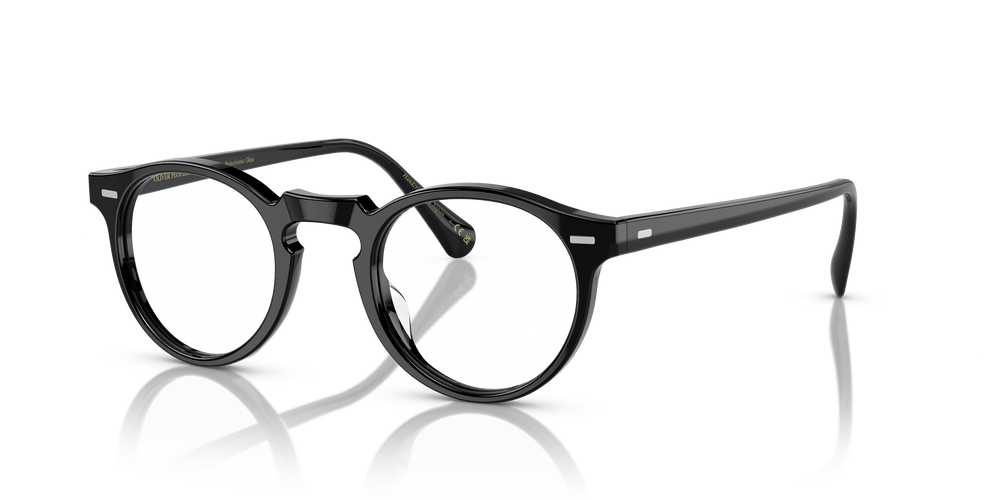 Oliver Peoples Gregory Peck Sun with Black frame and Blue lenses - image 6