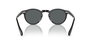 Oliver Peoples Gregory Peck Sun con montatura Semi-Matte Black e lenti  Grigio - immagine 5