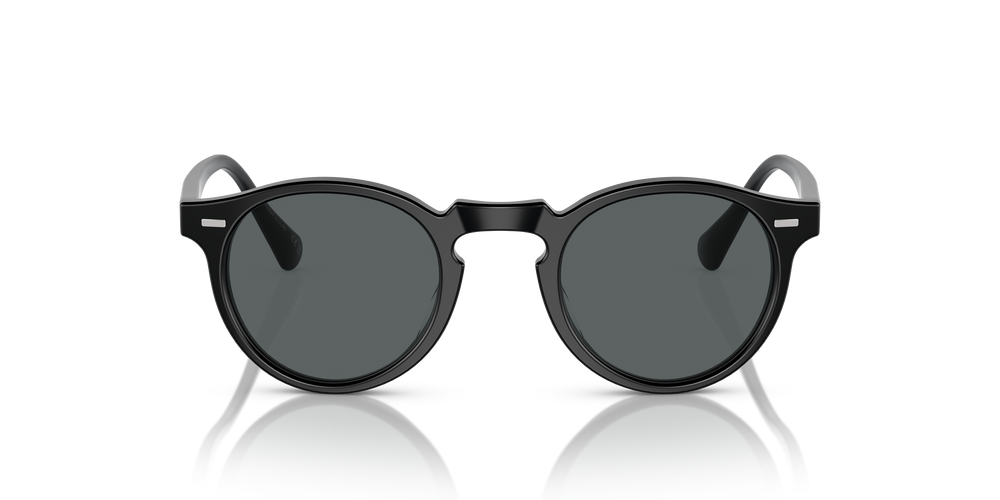 Oliver Peoples Gregory Peck Sun with Semi-Matte Black frame and Grey lenses - Image 2