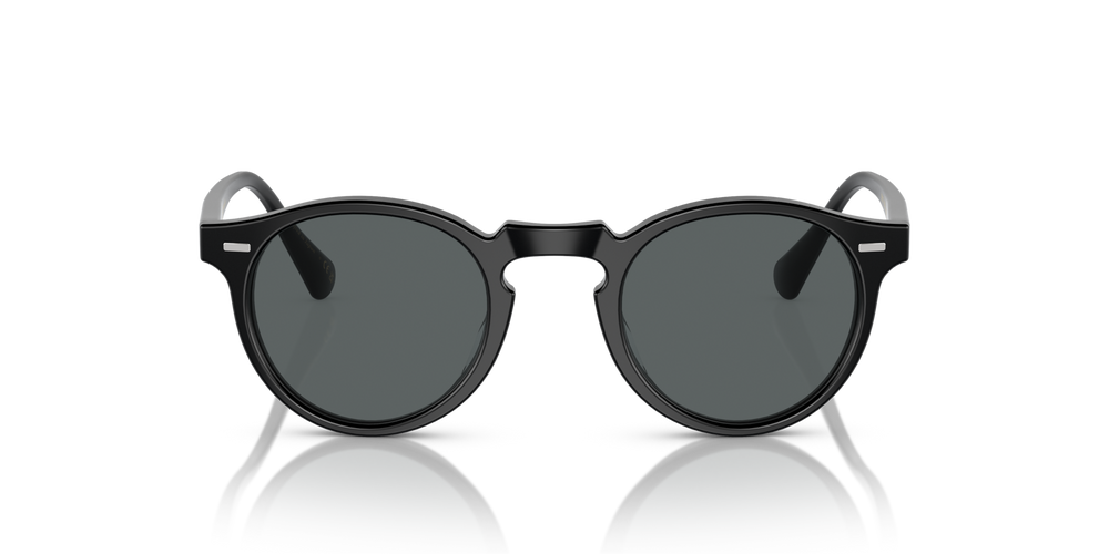 Oliver Peoples Gregory Peck Sun con montatura Semi-Matte Black e lenti  Grigio - immagine 2