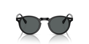 Oliver Peoples Gregory Peck Sun con montatura Semi-Matte Black e lenti  Grigio - immagine 2