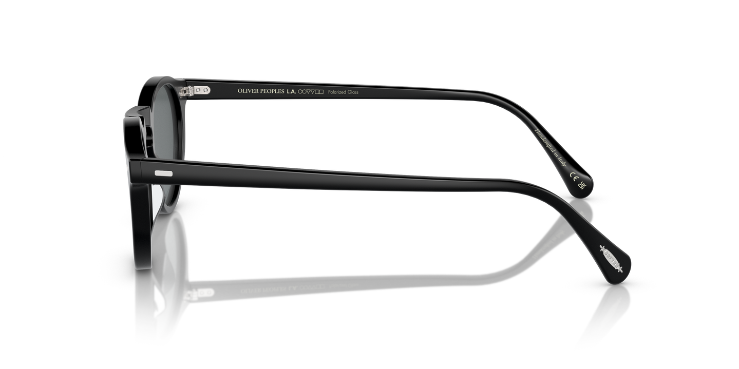 Oliver Peoples Gregory Peck Sun with Semi-Matte Black frame and