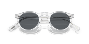 Oliver Peoples Gregory Peck Sun con montatura Cristallo e lenti  Blu - immagine 6