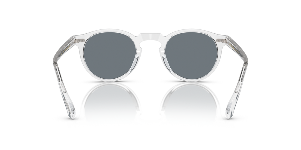 Oliver Peoples Gregory Peck Sun con montatura Cristallo e lenti  Blu - immagine 5