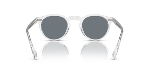Oliver Peoples Gregory Peck Sun con montatura Cristallo e lenti  Blu - immagine 5