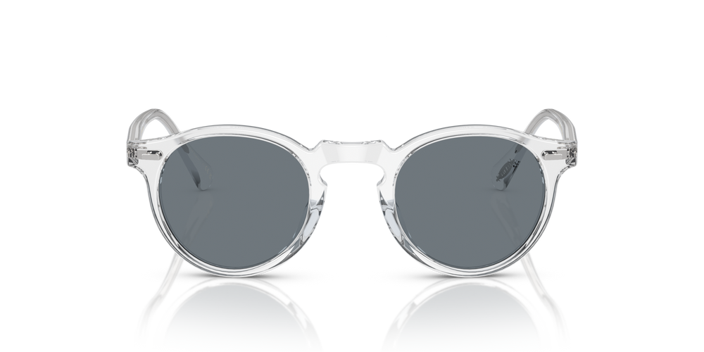 Oliver Peoples Gregory Peck Sun con montatura Cristallo e lenti  Blu - immagine 2