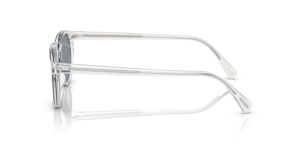 Oliver Peoples Gregory Peck Sun con montatura Cristallo e lenti  Blu - immagine 4