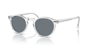 Oliver Peoples Gregory Peck Sun con montatura Cristallo e lenti  Blu - immagine 1