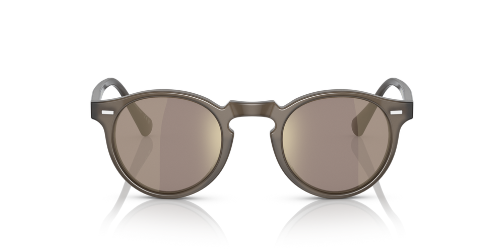 Oliver Peoples Gregory Peck Sun with Taupe frame and Brown lenses - image 2