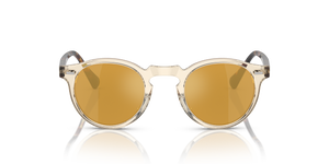 Oliver Peoples Gregory Peck Sun with Buff-DTB frame and Gold lenses - image 2