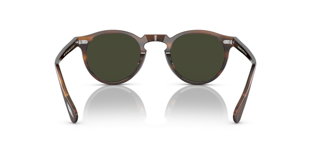 Oliver Peoples Gregory Peck Sun con montatura Tuscany Tortoise e lenti  Verde - immagine 5