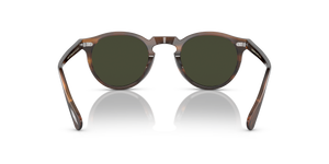 Oliver Peoples Gregory Peck Sun with トスカニートータス frame and グリーン lenses - 画像5