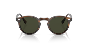Oliver Peoples Gregory Peck Sun with トスカニートータス frame and グリーン lenses - 画像2