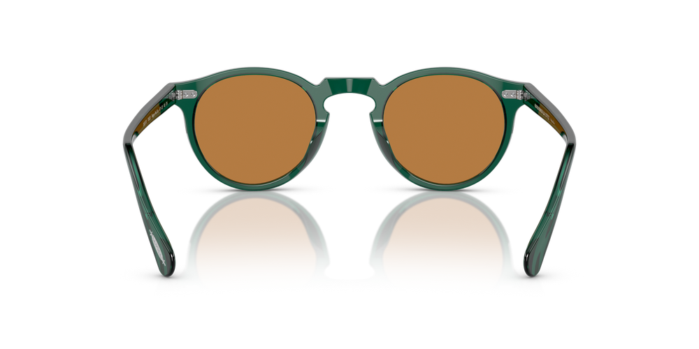 Oliver Peoples Gregory Peck Sun Limited Edition with Translucent Dark Teal frame and Brown lenses - image 5