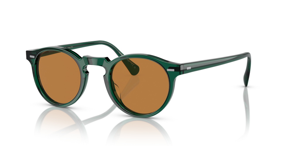 Oliver Peoples Gregory Peck Sun Limited Edition with Translucent Dark Teal frame and Brown lenses - image 1