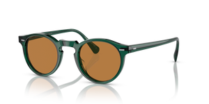 Oliver Peoples Gregory Peck Sun Limited Edition with Translucent Dark Teal frame and Brown lenses - image 1