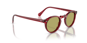 Sie Oliver Peoples Gregory Peck Sun Limited Edition mit Translucent Rust Gestell und Grün Gläsern - bild 3
