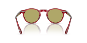 Sie Oliver Peoples Gregory Peck Sun Limited Edition mit Translucent Rust Gestell und Grün Gläsern - bild 5