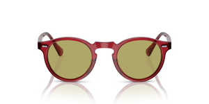 Sie Oliver Peoples Gregory Peck Sun Limited Edition mit Translucent Rust Gestell und Grün Gläsern - bild 2