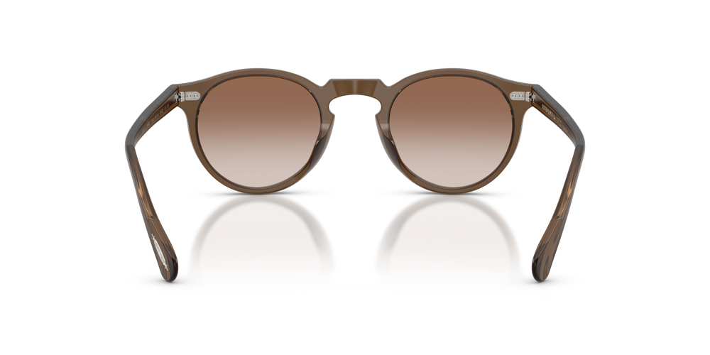 Oliver Peoples Gregory Peck Sun Exclusive with Semi Matte Espresso