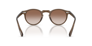 Oliver Peoples Gregory Peck Sun Exclusive con montatura Espresso semi-brillante e lenti  Marrone - immagine 5