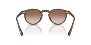 Oliver Peoples Gregory Peck Sun Exclusive with Semi Matte Espresso frame and Brown lenses - Image 5