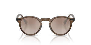 Oliver Peoples Gregory Peck Sun Exclusive with Semi Matte Espresso frame and Brown lenses - Image 2