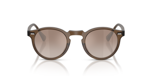 Sie Oliver Peoples Gregory Peck Sun Exclusive mit Espresso halbmatt Gestell und Braun Gläsern - bild 2