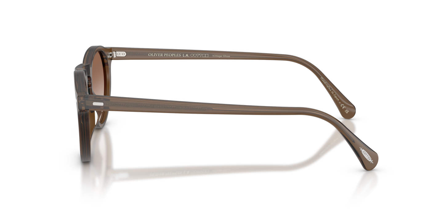 Oliver Peoples Gregory Peck Sun Exclusive with Semi Matte Espresso