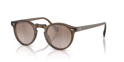 Oliver Peoples Gregory Peck Sun Exclusive with Semi Matte Espresso