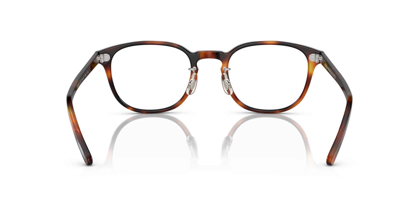 Oliver Peoples Fairmont-F with Dark Mahogany frame - Image Nosepads