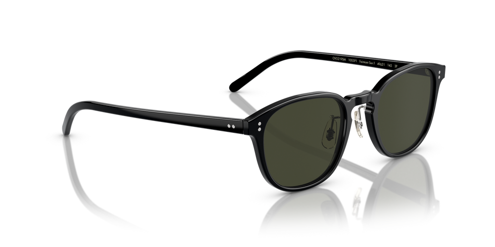 Oliver Peoples Fairmont Sun-F with Black frame and Green lenses - image 3